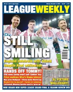 League Weekly – 11 November 2018