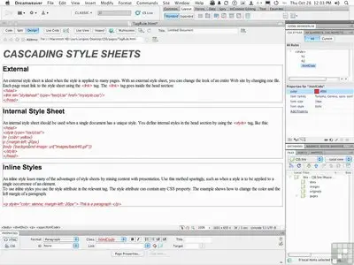 Learning Adobe Dreamweaver CS5.5 Video Training