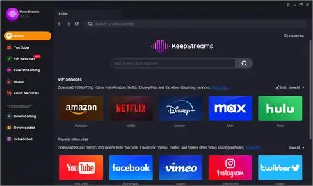 KeepStreams 1.1.8.5 (x64) Multilingual Portable