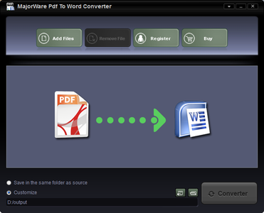 Majorware PDF to Word Converter v4.0 + Portable