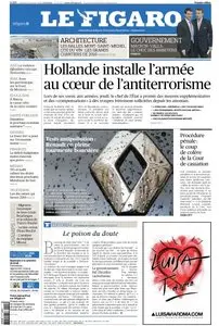 Le Figaro du Vendredi 15 Janvier 2016