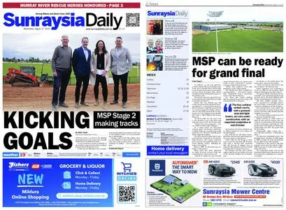 Sunraysia Daily – August 17, 2022