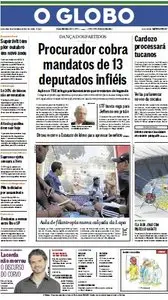 Jornal O Globo - 29 de novembro de 2013 - Sexta