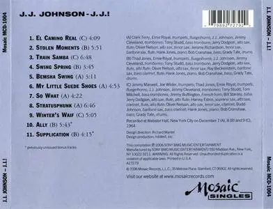 J.J. Johnson - J.J.! (1964) {2004 Mosaic Singles}