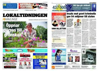 Lokaltidningen Kävlinge – 23 juni 2018