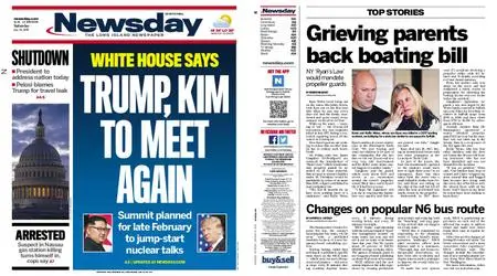 Newsday – January 19, 2019