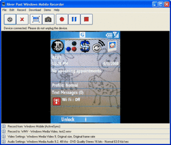 River Past Windows Mobile Recorder 1.8.0.2128