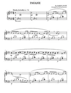 Pavane [Jazz version] (arr. Phillip Keveren) - Gabriel Faure (Piano Solo)