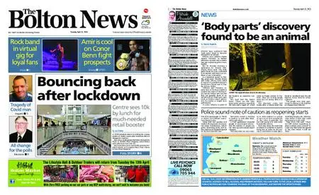 The Bolton News – April 13, 2021