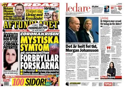 Aftonbladet – 25 april 2020