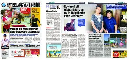 Het Belang van Limburg – 08. augustus 2018