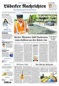 Lübecker Nachrichten Mecklenburg - 31. Mai 2018