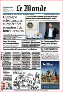 le monde edition du 30/31 mai 2010