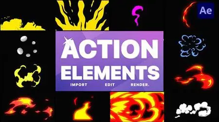 Action Elements | After Effects 36150418