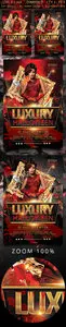 CreativeMarket - Luxury Halloween Party Flyer