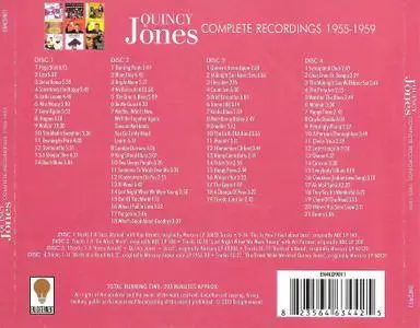 Quincy Jones - Complete Recordings 1955-1959 (2013) 4CD Box Set