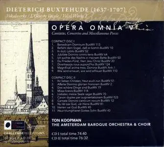 Ton Koopman - Buxtehude: Opera Omnia V (Vocal Works 2) (2008)