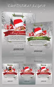GraphicRiver Christmas Party Flyer 889527