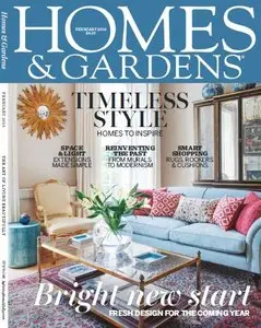 Homes & Gardens Magazine February 2015 (True PDF)
