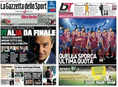 La Gazzetta dello Sport (16-05-14) + Betting Time
