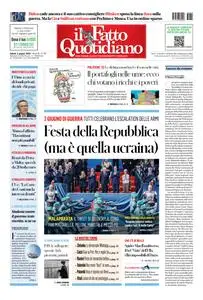 Il Fatto Quotidiano - 3 Giugno 2023