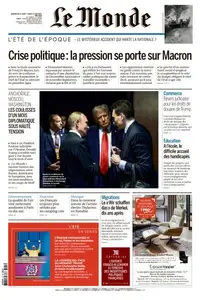 Le Monde du Dimanche 31 Août et Lundi 1er Septembre 2025