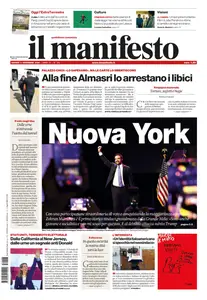 il Manifesto - 6 Novembre 2025