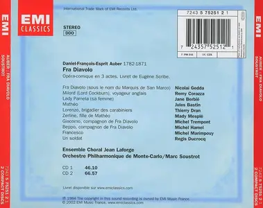 Marc Soustrot, Orchestre Philharmonique de Monte-Carlo - Daniel-François-Esprit Auber: Fra Diavolo (2002)