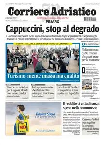 Corriere Adriatico Pesaro - 27 Novembre 2024