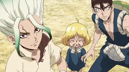 Dr STONE S01E14 Master of Flame