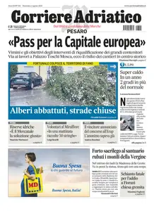 Corriere Adriatico Pesaro - 4 Agosto 2024