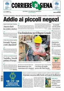 Corriere di Siena - 16 Maggio 2026