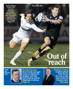 The Herald Sport (Scotland) - 11 January 2025