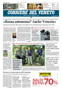 Corriere del Veneto Treviso e Belluno - 1 Agosto 2025