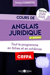 Cours d'anglais juridique 2024-2025 - Fanny Cornette