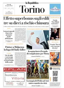 la Repubblica Torino - 29 Agosto 2024