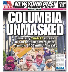 New York Post - March 22, 2025