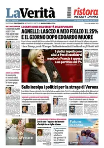 La Verita - 16 Ottobre 2025