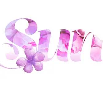 AS - Pink Flowers Texture Text Effect 522345612