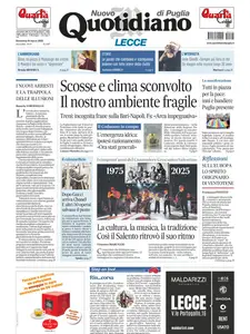 Quotidiano di Puglia Lecce - 16 Marzo 2025