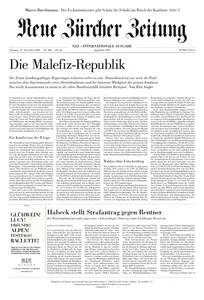 Neue Zürcher Zeitung International - 16 November 2024