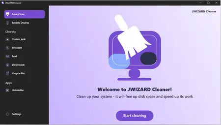 JWIZARD Cleaner 1.6.0.0 Multilingual Portable
