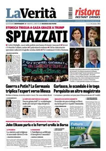 La Verita - 10 Ottobre 2025