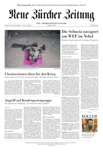 Neue Zürcher Zeitung International - 23 Januar 2025
