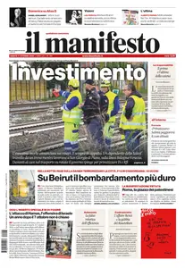 il Manifesto - 5 Ottobre 2024
