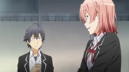 My Teen Romantic Comedy SNAFU - S02E01 - No One Knows Why They Came to the Service Club (BD 1080p x265 AAC