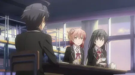 My Teen Romantic Comedy SNAFU - S02E01 - No One Knows Why They Came to the Service Club (BD 1080p x265 AAC