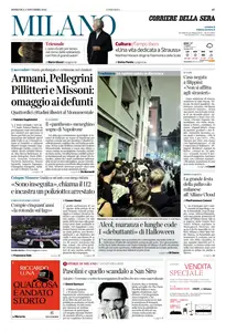 Corriere della Sera Milano - 2 Novembre 2025