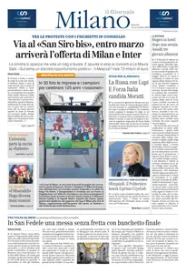 il Giornale Milano - 12 Novembre 2024