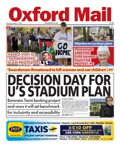 Oxford Mail - 14 August 2025
